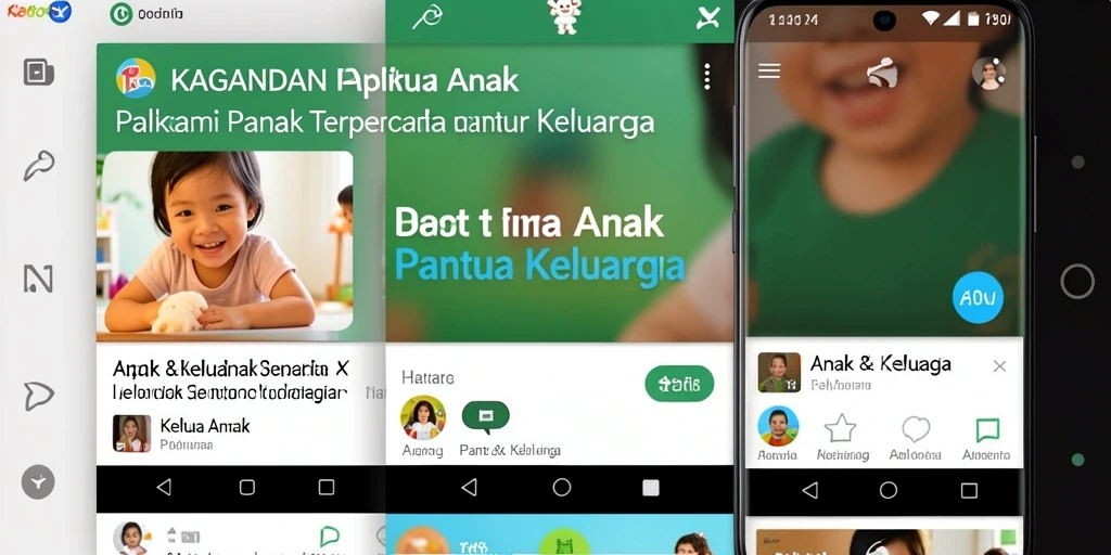 Antarmuka KAGANDAN yang intuitif untuk memantau anak.