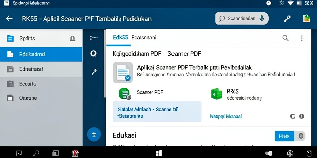 Antarmuka RK55 yang ramah pengguna dan fitur pemindaian yang cepat.